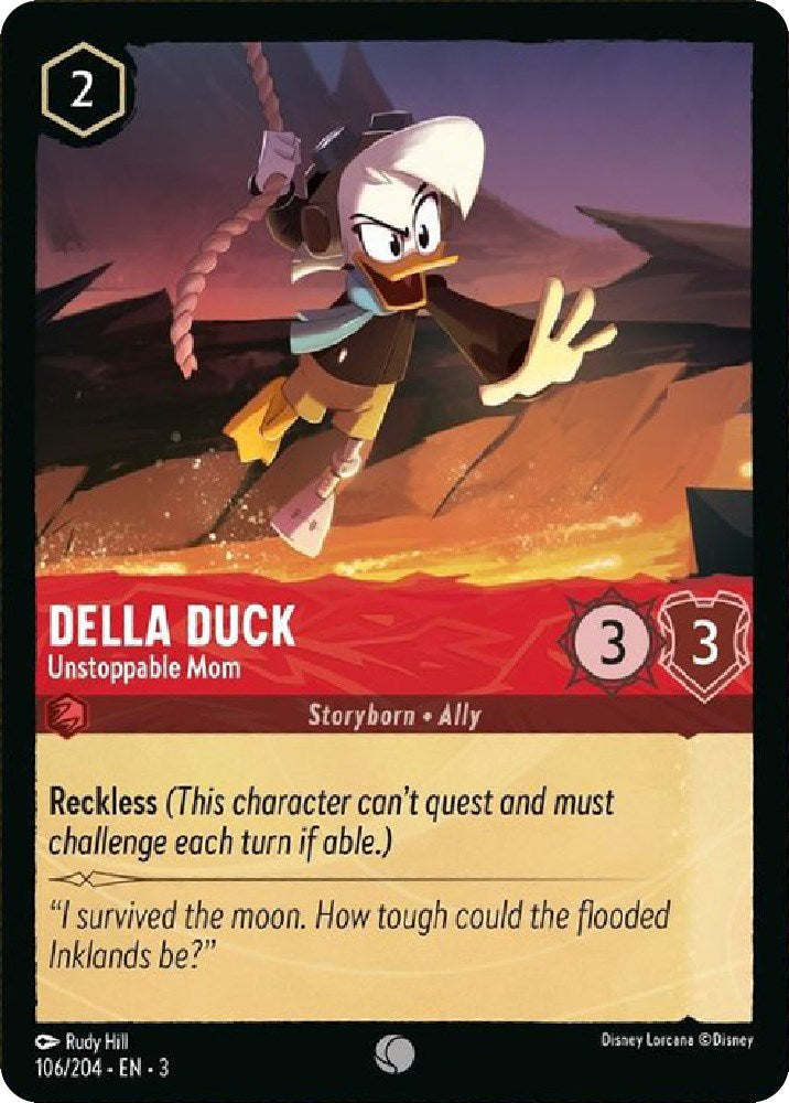 Della Duck - Unstoppable Mom (106/204) [Into the Inklands] | Empire Gaming NC
