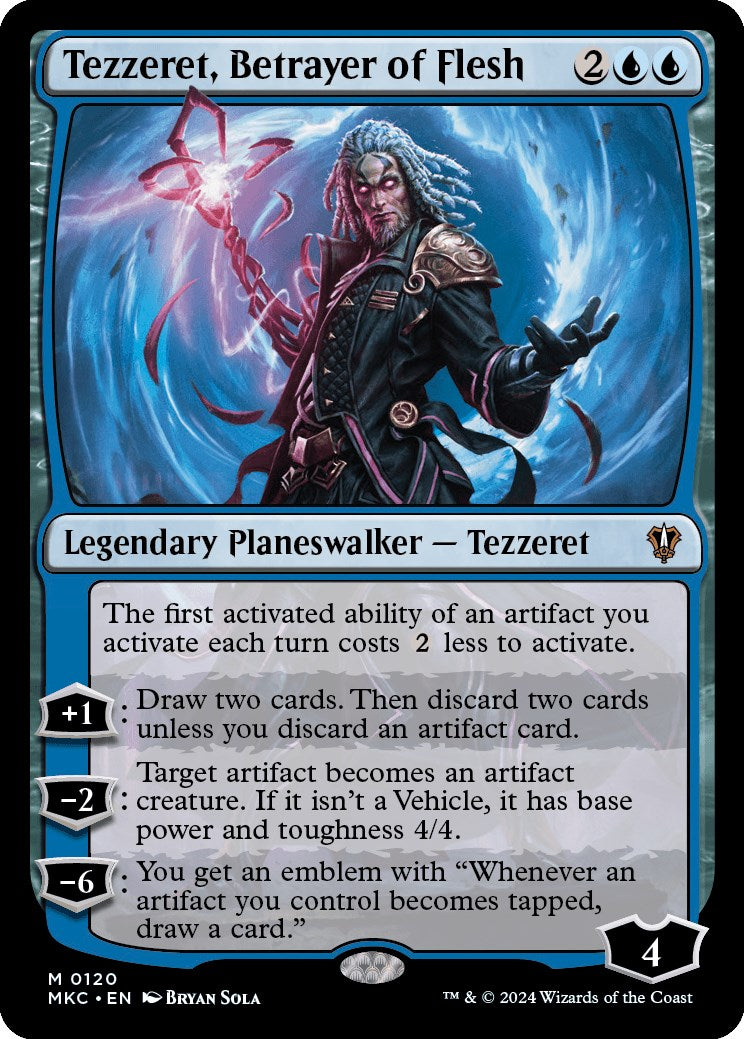 Tezzeret, Betrayer of Flesh [Murders at Karlov Manor Commander] | Empire Gaming NC