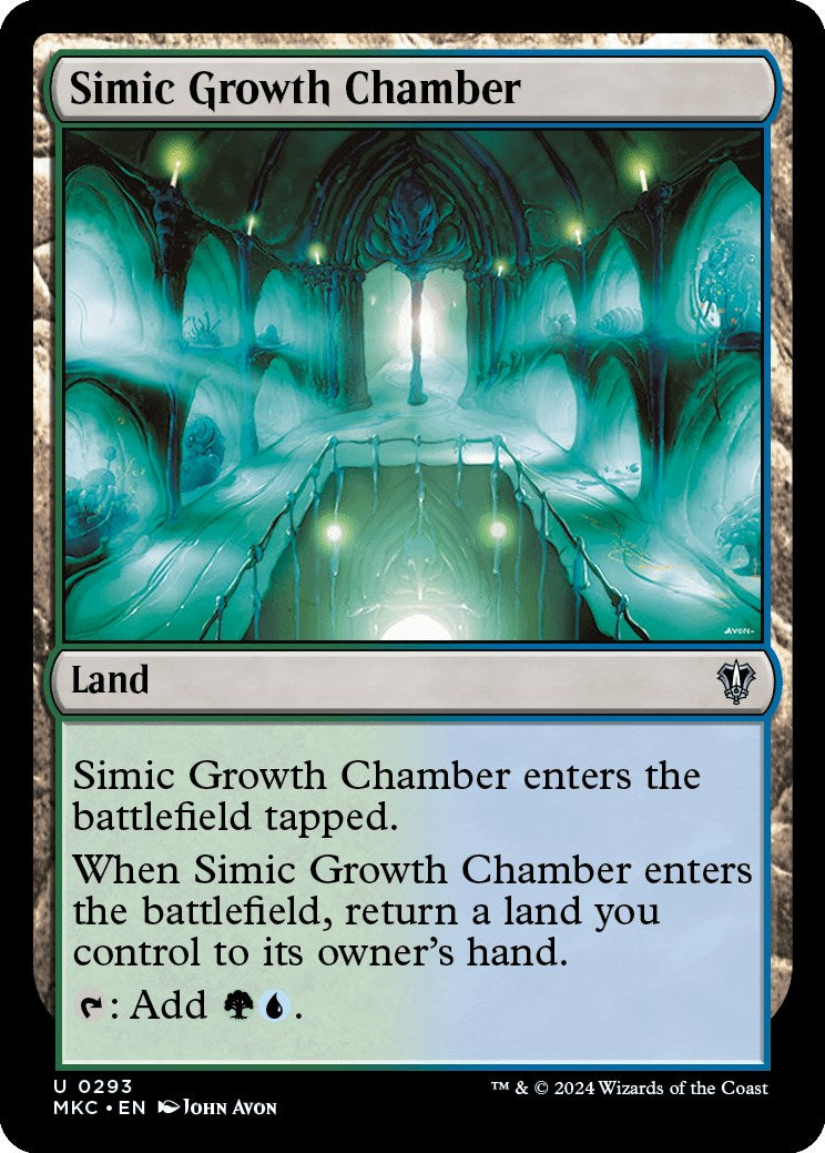 Simic Growth Chamber [Murders at Karlov Manor Commander] | Empire Gaming NC