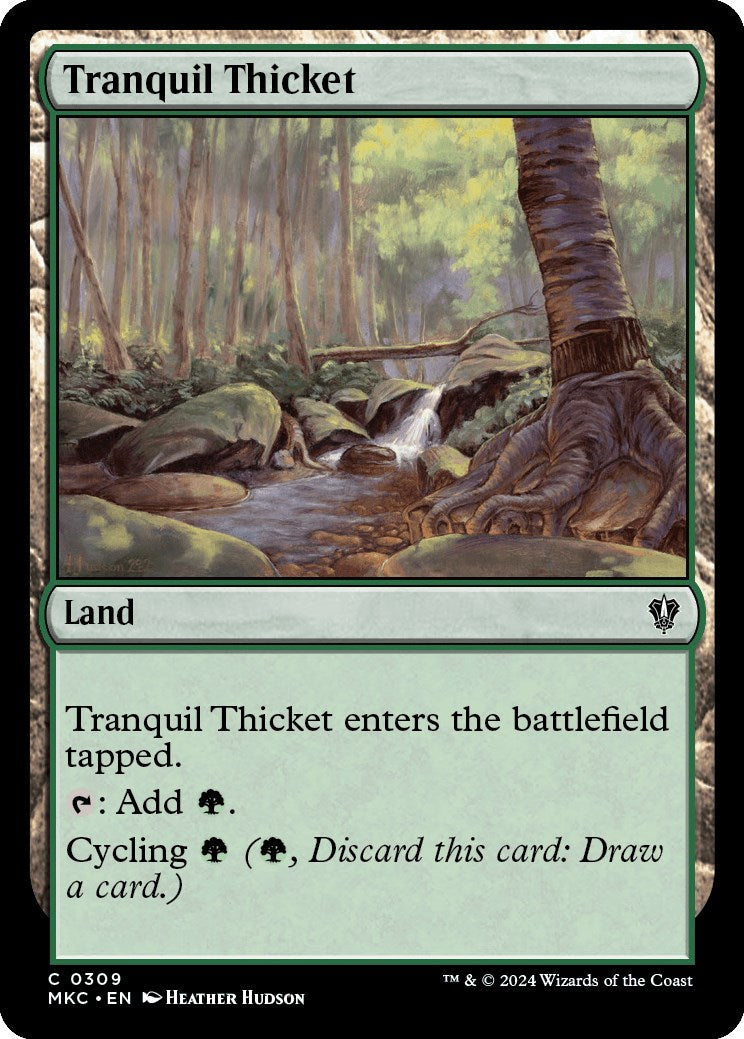 Tranquil Thicket [Murders at Karlov Manor Commander] | Empire Gaming NC