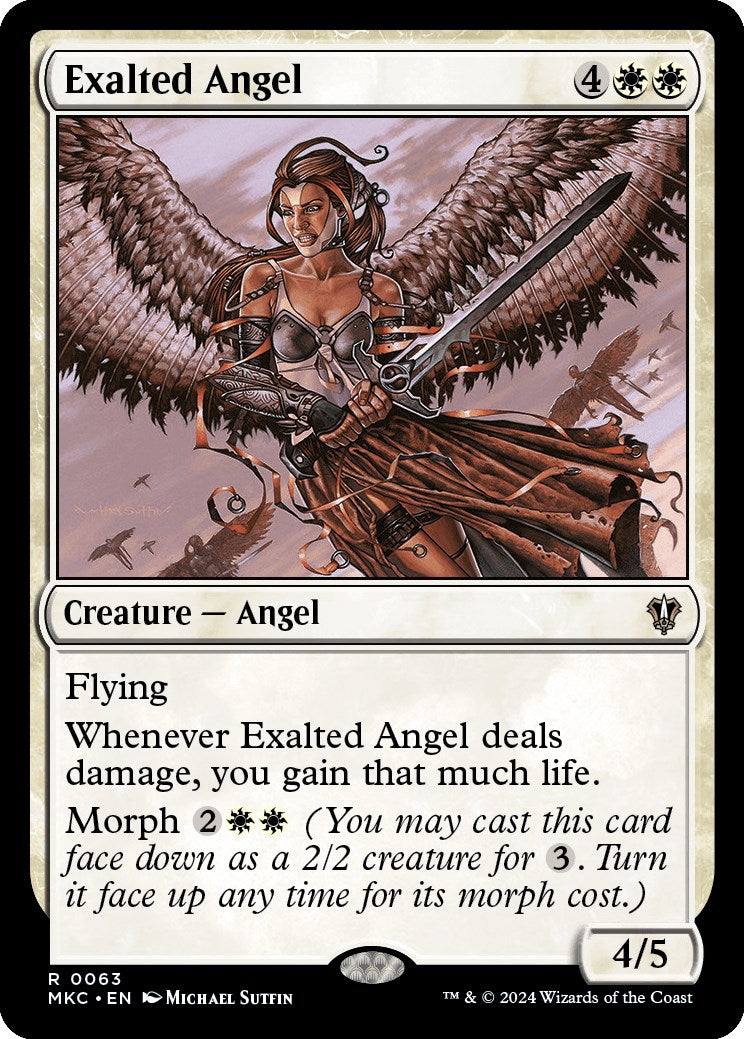 Exalted Angel [Murders at Karlov Manor Commander] | Empire Gaming NC