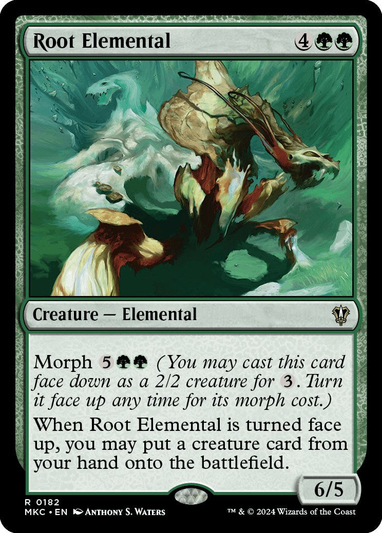 Root Elemental [Murders at Karlov Manor Commander] | Empire Gaming NC