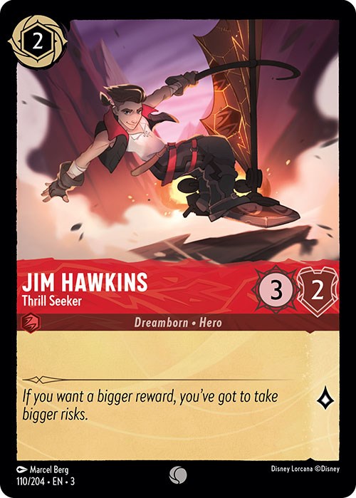 Jim Hawkins - Thrill Seeker (110/204) [Into the Inklands] | Empire Gaming NC