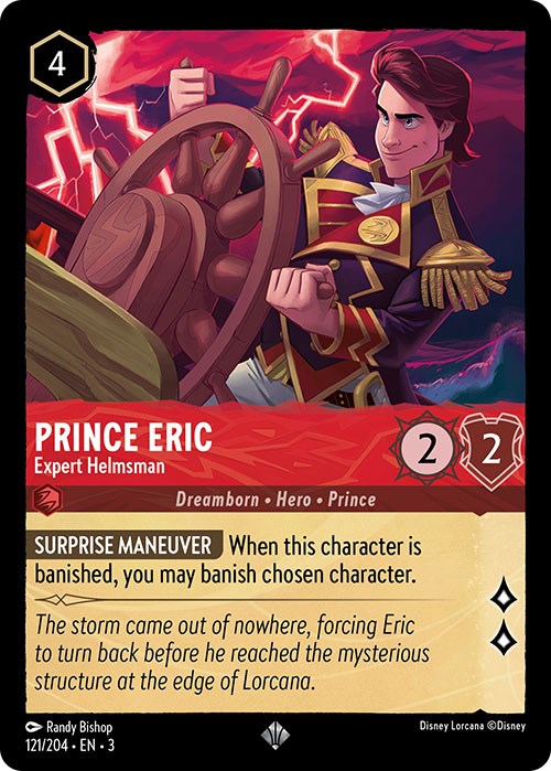 Prince Eric - Expert Helmsman (121/204) [Into the Inklands] | Empire Gaming NC