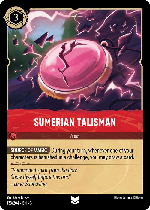 Sumerian Talisman (133/204) [Into the Inklands] | Empire Gaming NC