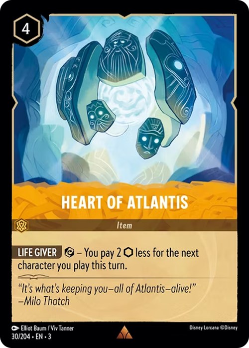 Heart of Atlantis (30/204) [Into the Inklands] | Empire Gaming NC