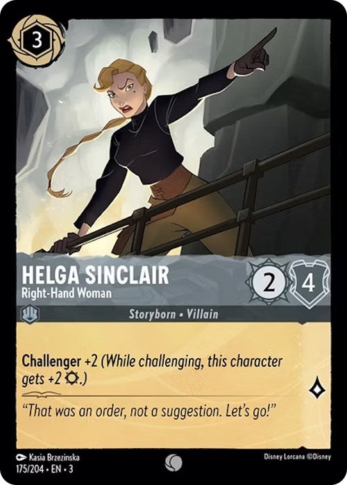 Helga Sinclair - Right-Hand Woman (175/204) [Into the Inklands] | Empire Gaming NC