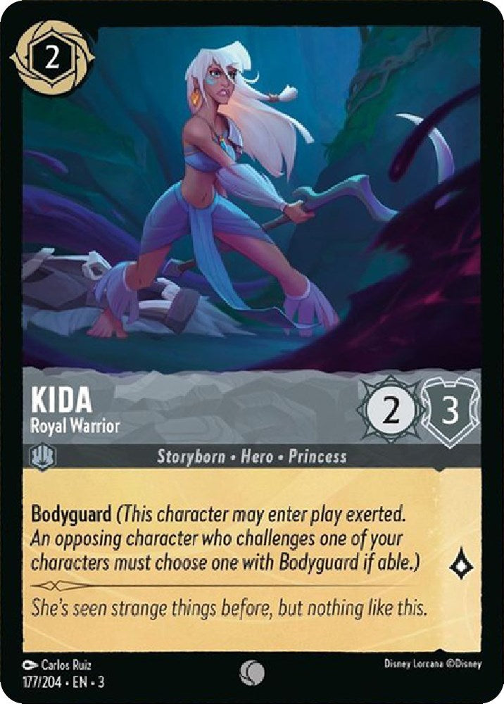 Kida - Royal Warrior (177/204) [Into the Inklands] | Empire Gaming NC