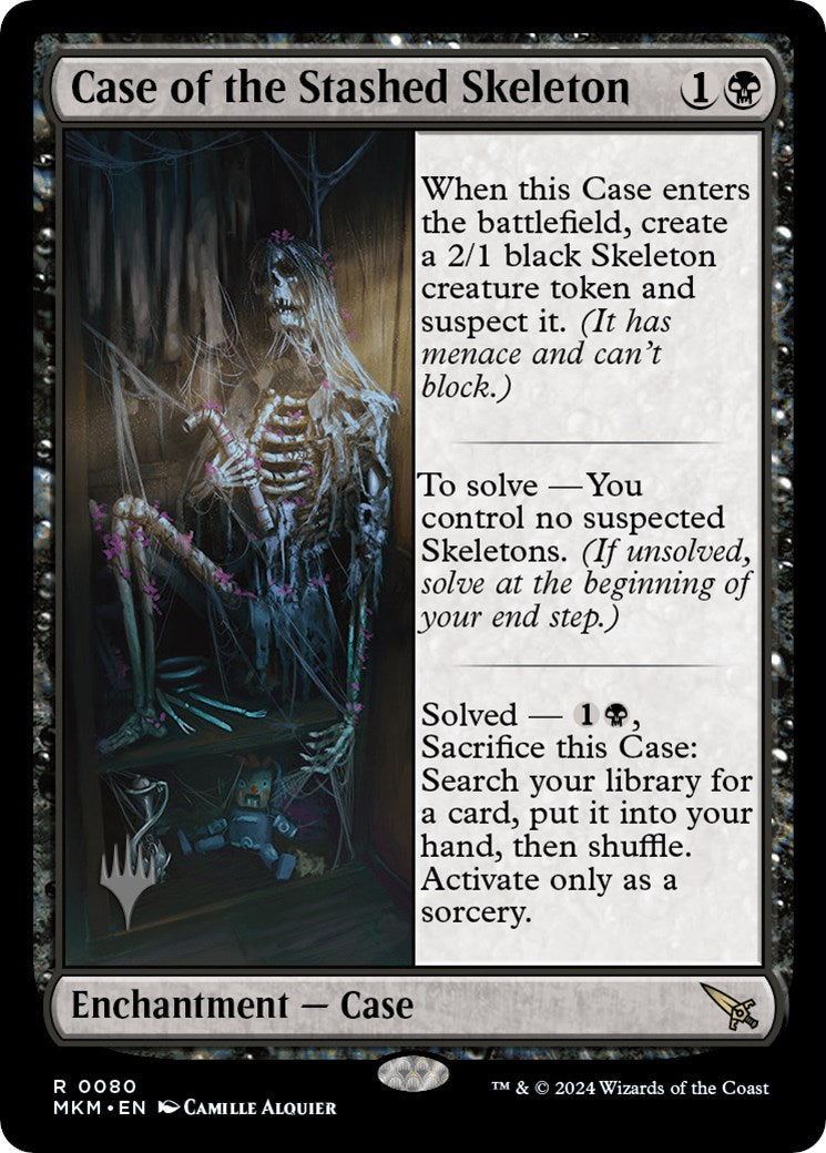 Case of the Stashed Skeleton (Promo Pack) [Murders at Karlov Manor Promos] | Empire Gaming NC