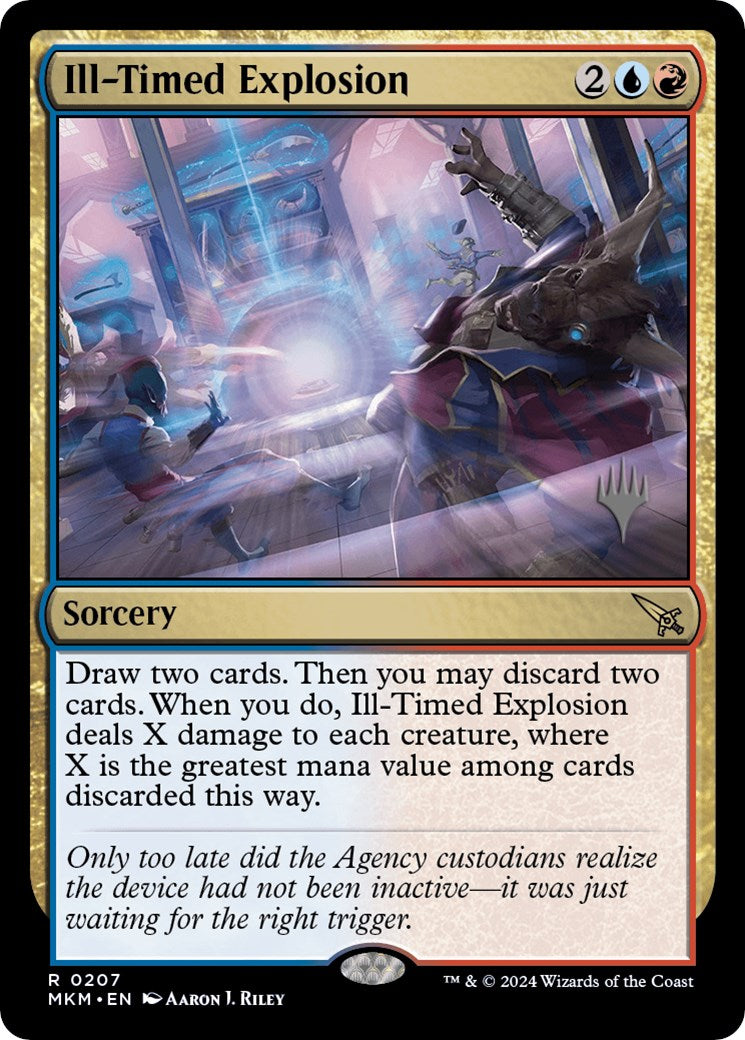 Ill-Timed Explosion (Promo Pack) [Murders at Karlov Manor Promos] | Empire Gaming NC