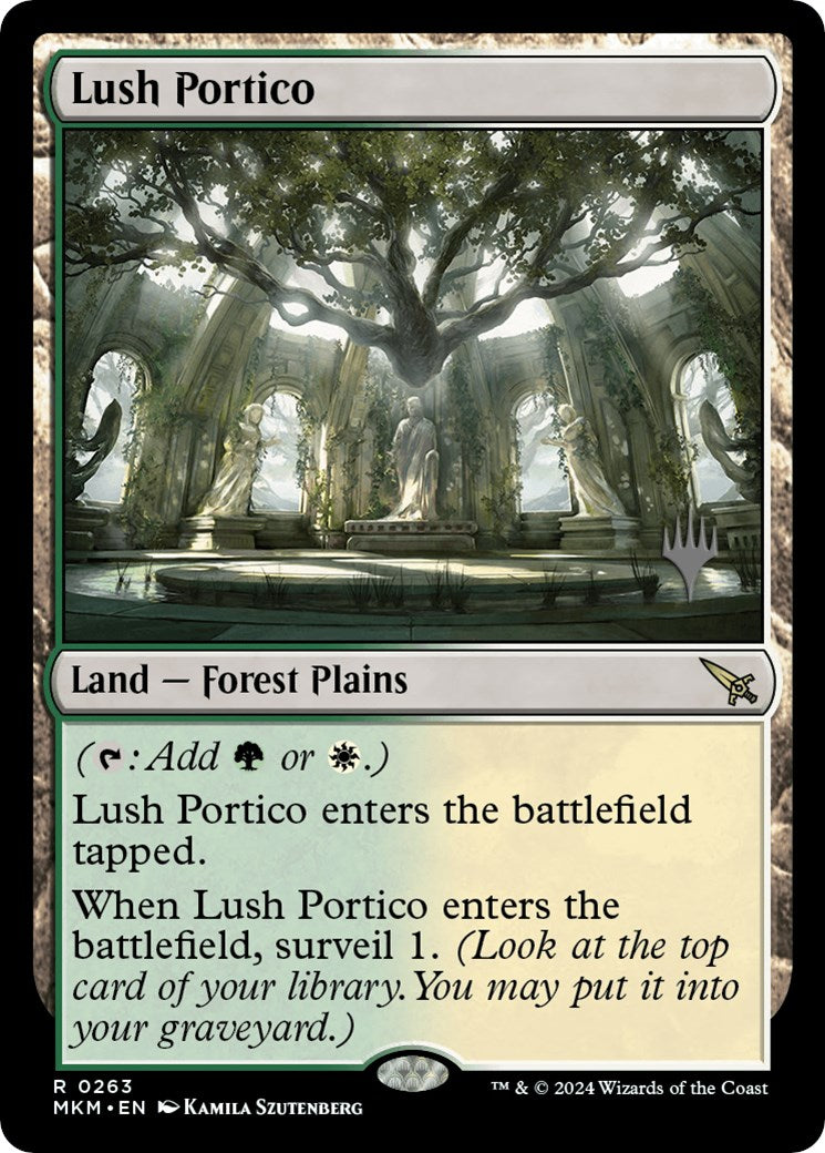 Lush Portico (Promo Pack) [Murders at Karlov Manor Promos] | Empire Gaming NC