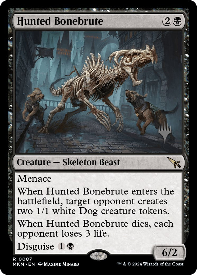 Hunted Bonebrute (Promo Pack) [Murders at Karlov Manor Promos] | Empire Gaming NC