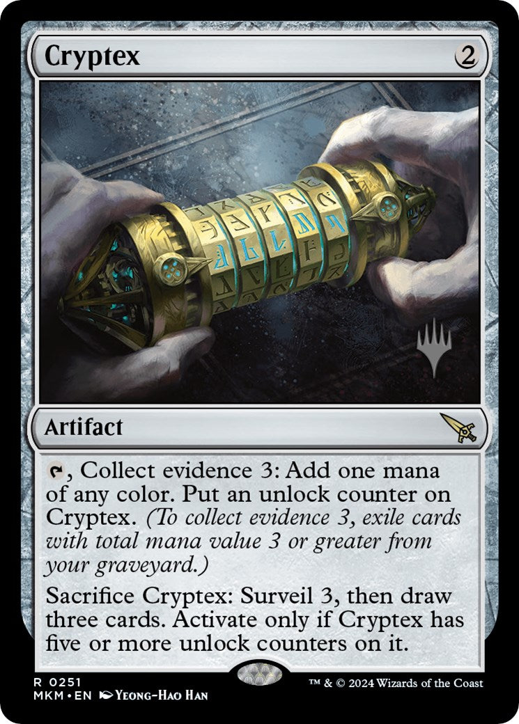 Cryptex (Promo Pack) [Murders at Karlov Manor Promos] | Empire Gaming NC