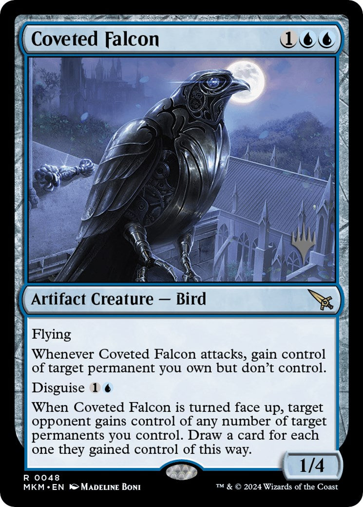 Coveted Falcon (Promo Pack) [Murders at Karlov Manor Promos] | Empire Gaming NC