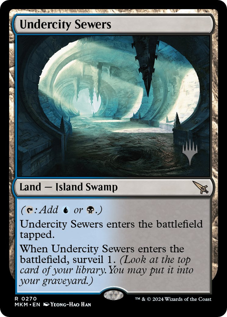 Undercity Sewers (Promo Pack) [Murders at Karlov Manor Promos] | Empire Gaming NC