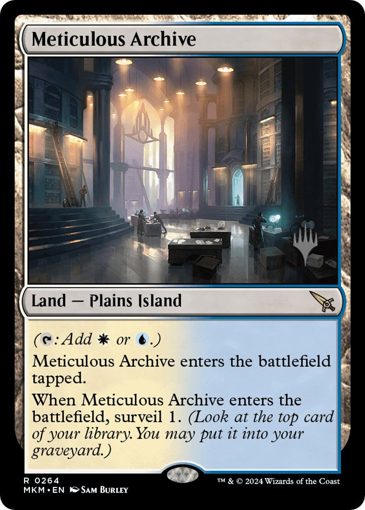 Meticulous Archive (Promo Pack) [Murders at Karlov Manor Promos] | Empire Gaming NC