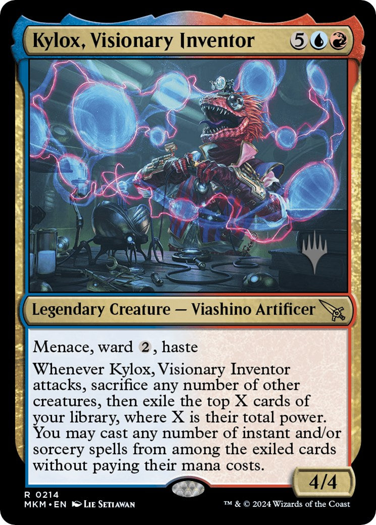 Kylox, Visionary Inventor (Promo Pack) [Murders at Karlov Manor Promos] | Empire Gaming NC