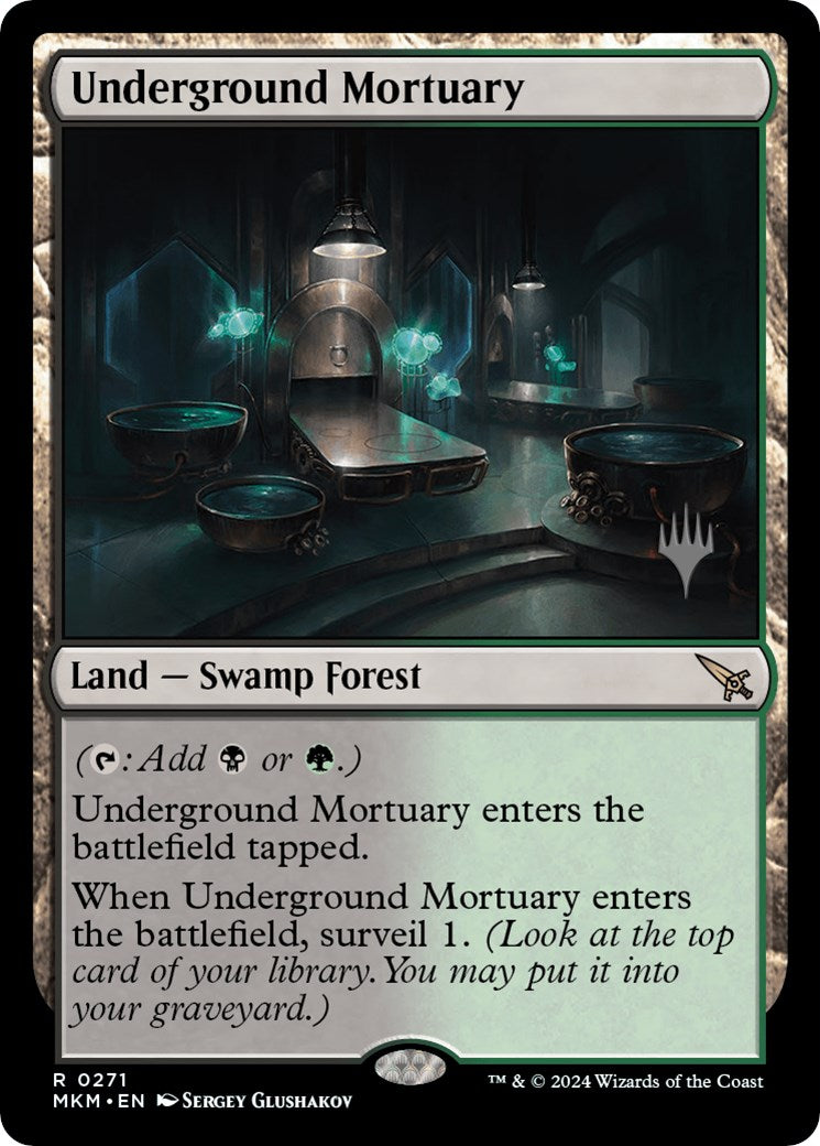 Underground Mortuary (Promo Pack) [Murders at Karlov Manor Promos] | Empire Gaming NC