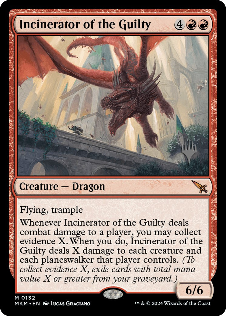 Incinerator of the Guilty (Promo Pack) [Murders at Karlov Manor Promos] | Empire Gaming NC