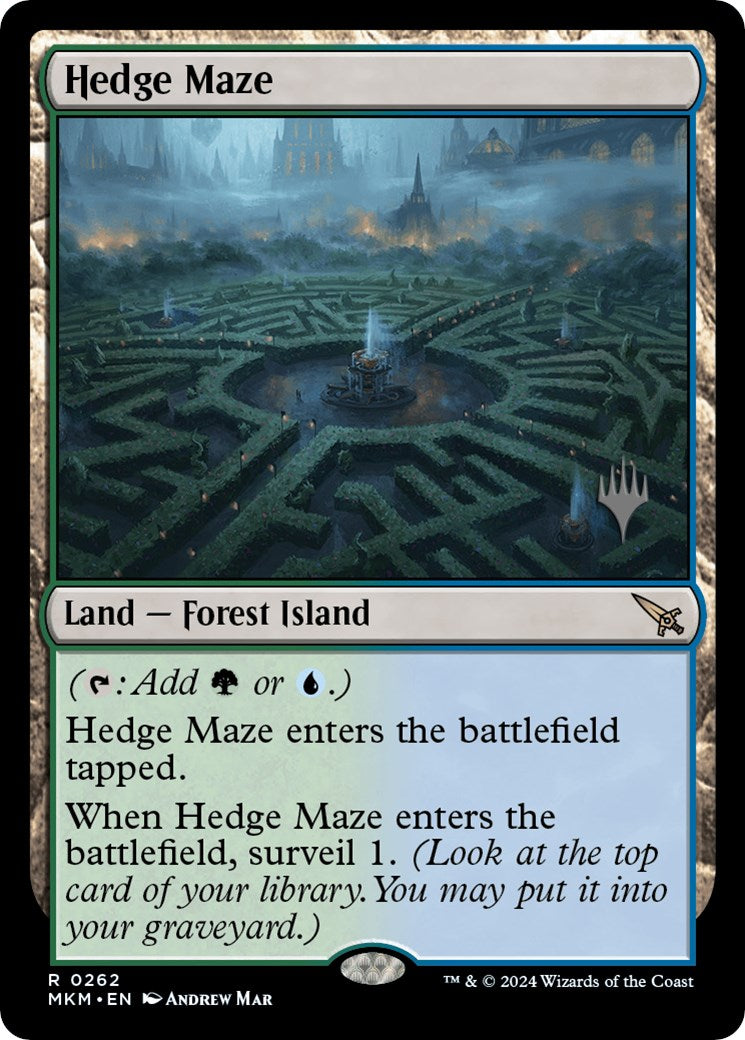 Hedge Maze (Promo Pack) [Murders at Karlov Manor Promos] | Empire Gaming NC