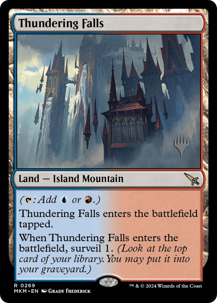 Thundering Falls (Promo Pack) [Murders at Karlov Manor Promos] | Empire Gaming NC