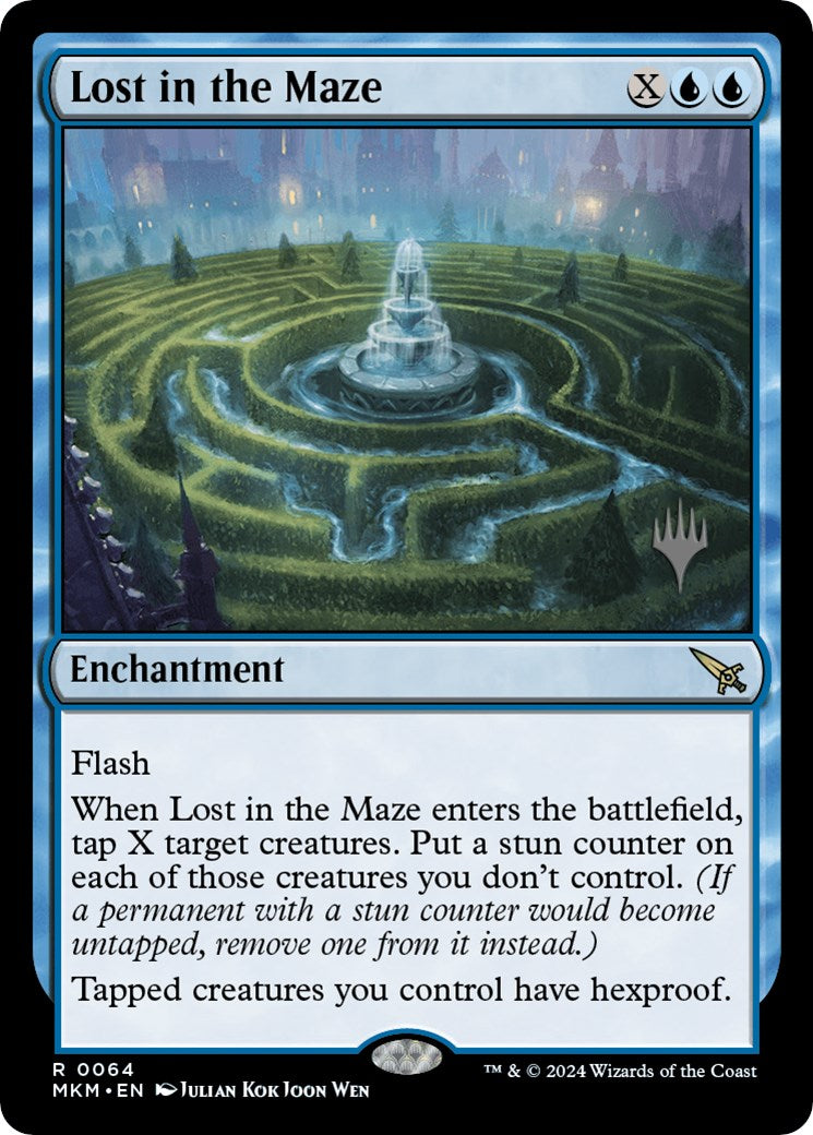 Lost in the Maze (Promo Pack) [Murders at Karlov Manor Promos] | Empire Gaming NC