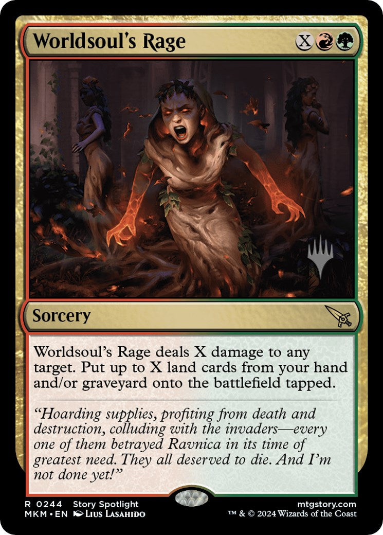 Worldsoul's Rage (Promo Pack) [Murders at Karlov Manor Promos] | Empire Gaming NC