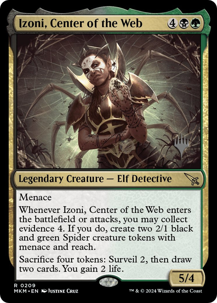 Izoni, Center of the Web (Promo Pack) [Murders at Karlov Manor Promos] | Empire Gaming NC