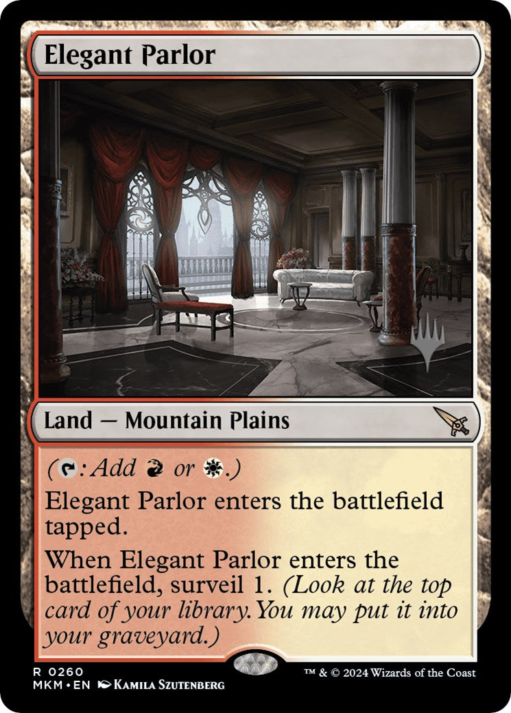 Elegant Parlor (Promo Pack) [Murders at Karlov Manor Promos] | Empire Gaming NC