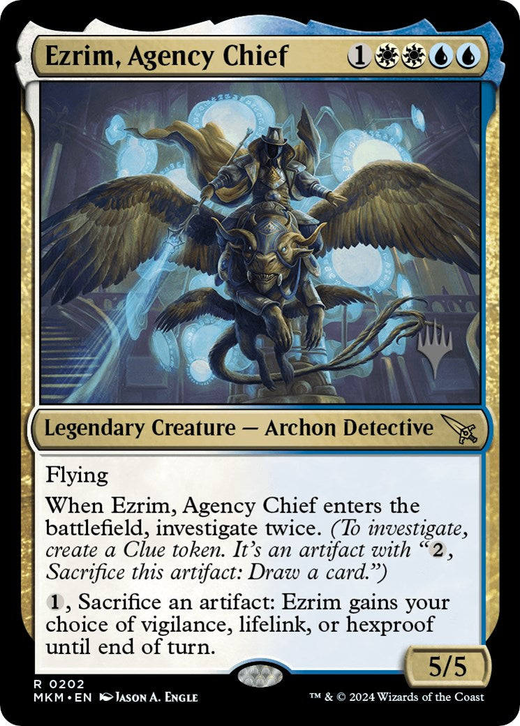 Ezrim, Agency Chief (Promo Pack) [Murders at Karlov Manor Promos] | Empire Gaming NC