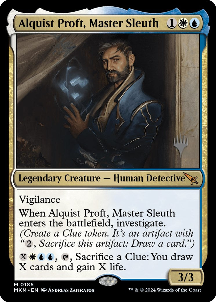 Alquist Proft, Master Sleuth (Promo Pack) [Murders at Karlov Manor Promos] | Empire Gaming NC