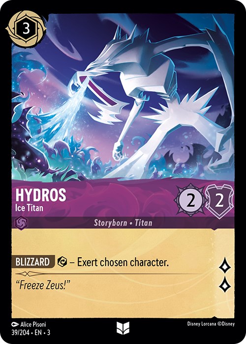 Hydros - Ice Titan (39/204) [Into the Inklands] | Empire Gaming NC