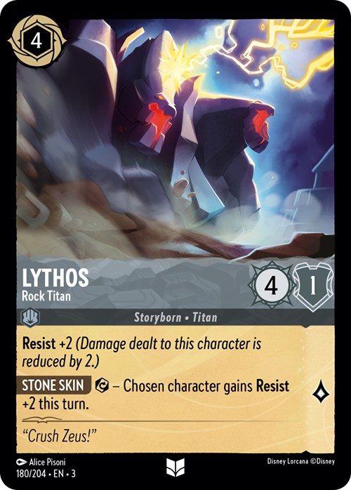Lythos - Rock Titan (180/204) [Into the Inklands] | Empire Gaming NC