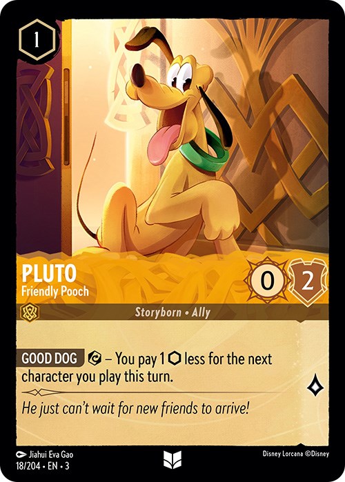 Pluto - Friendly Pooch (18/204) [Into the Inklands] | Empire Gaming NC