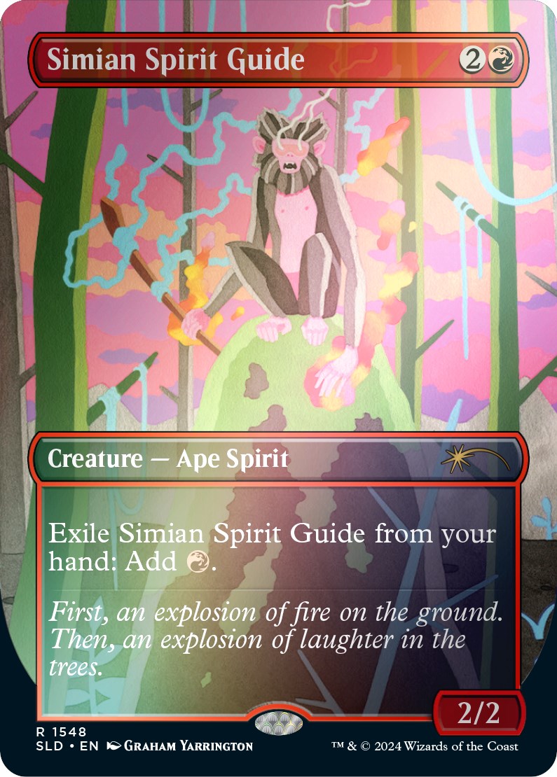 Simian Spirit Guide (Rainbow Foil) [Secret Lair Drop Series] | Empire Gaming NC