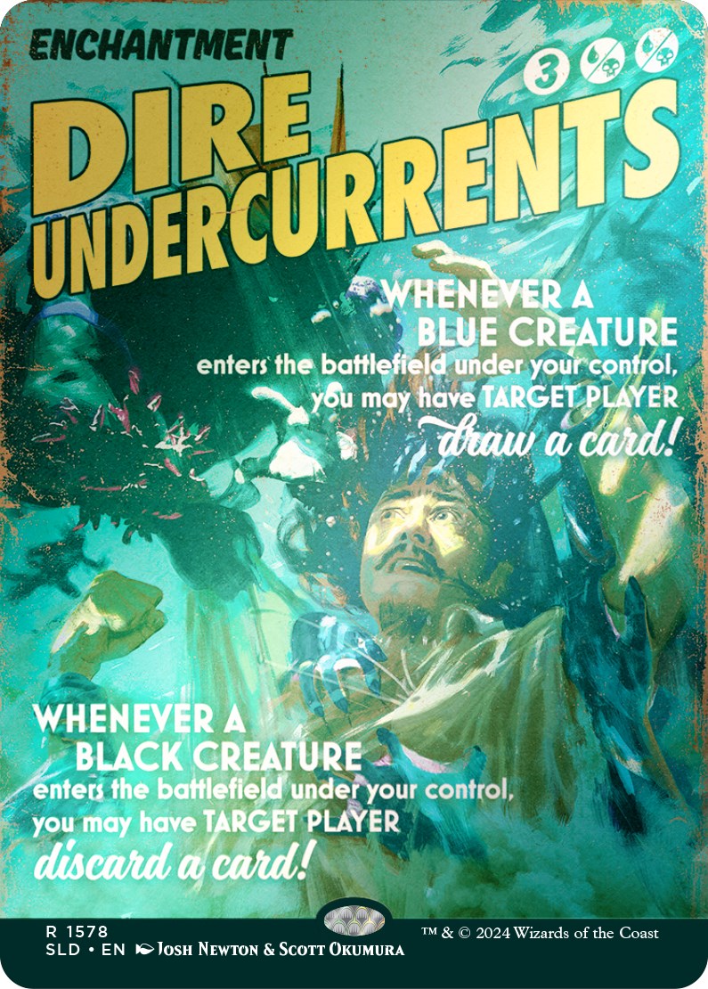 Dire Undercurrents (Rainbow Foil) [Secret Lair Drop Series] | Empire Gaming NC