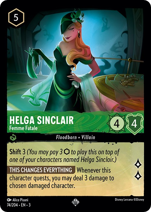 Helga Sinclair - Femme Fatale (74/204) [Into the Inklands] | Empire Gaming NC