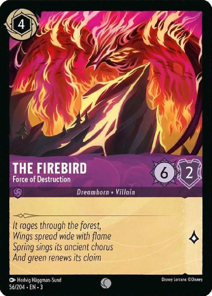 The Firebird - Force of Destruction (56/204) [Into the Inklands] | Empire Gaming NC
