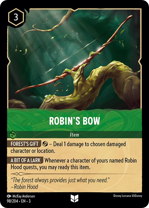 Robin's Bow (98/204) [Into the Inklands] | Empire Gaming NC