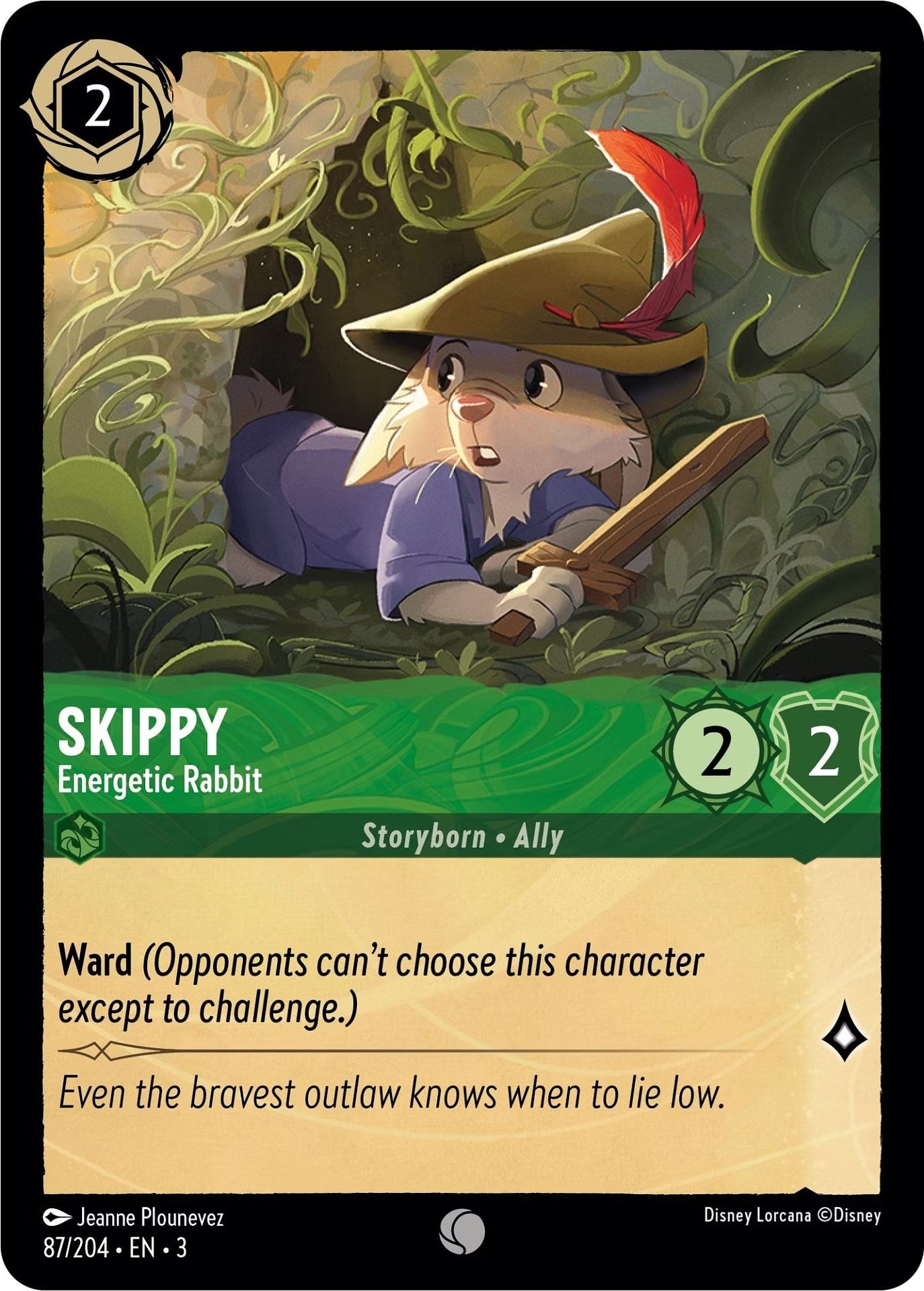Skippy - Energetic Rabbit (87/204) [Into the Inklands] | Empire Gaming NC