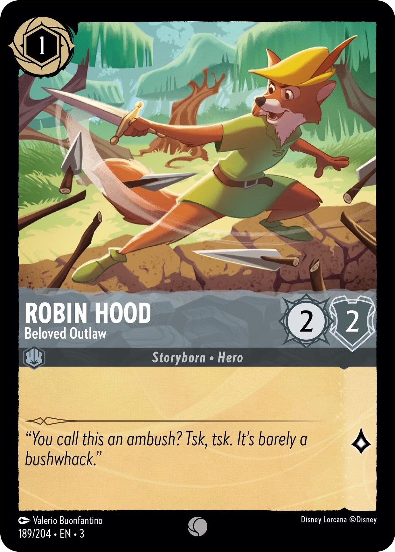 Robin Hood - Beloved Outlaw (189/204) [Into the Inklands] | Empire Gaming NC