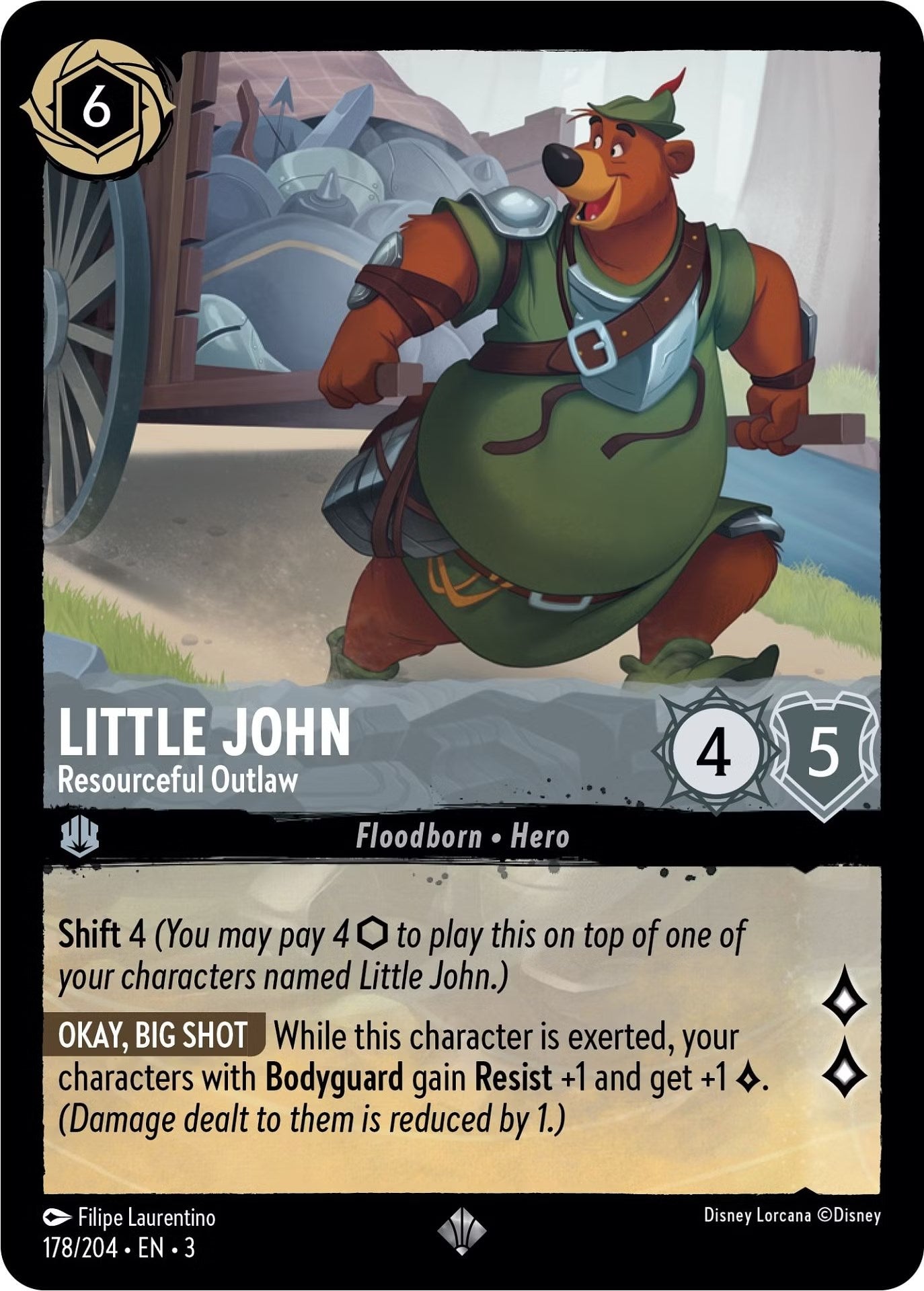 Little John - Resourceful Outlaw (178/204) [Into the Inklands] | Empire Gaming NC