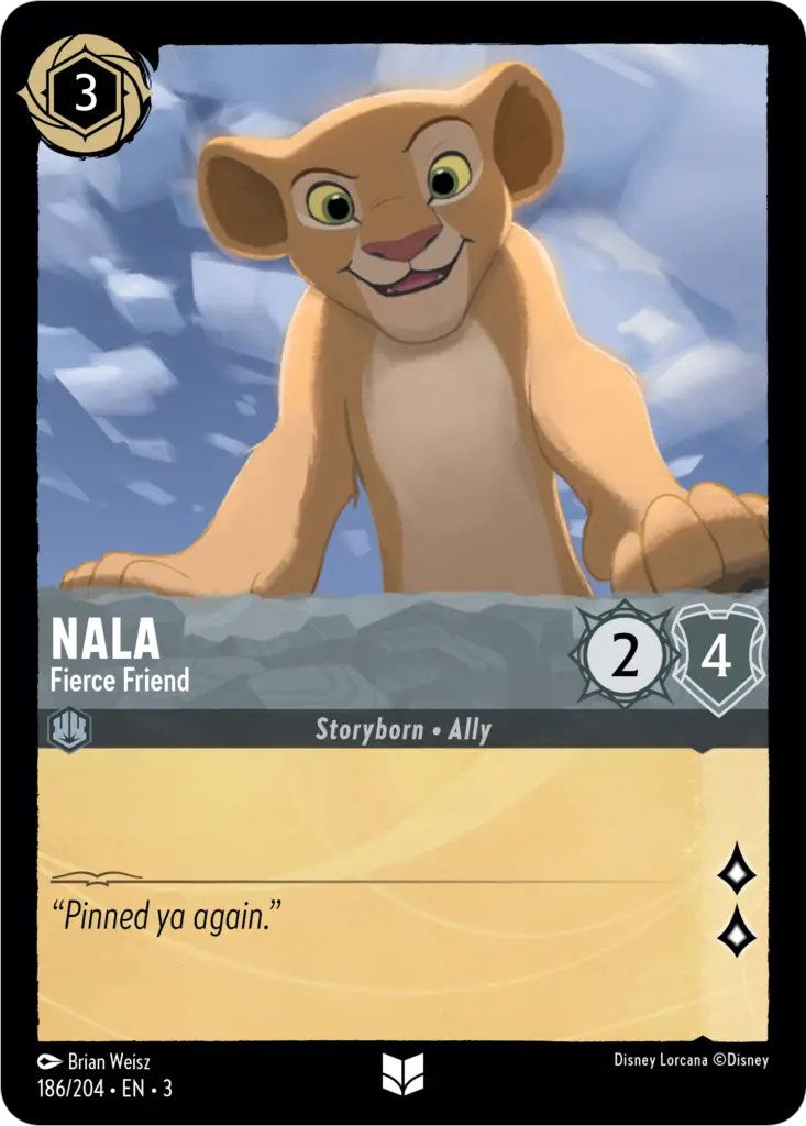 Nala - Fierce Friend (186/204) [Into the Inklands] | Empire Gaming NC