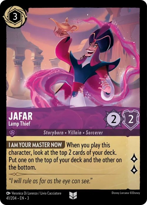 Jafar - Lamp Thief (41/204) [Into the Inklands] | Empire Gaming NC