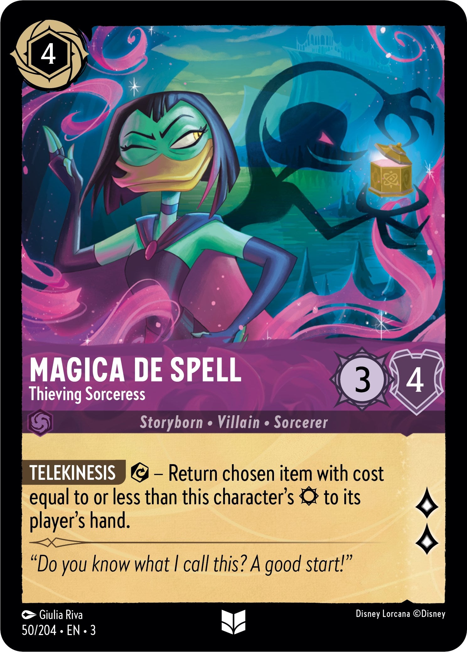 Magica De Spell - Thieving Sorceress (50/204) [Into the Inklands] | Empire Gaming NC