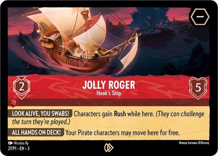 Jolly Roger - Hook's Ship (27) [Promo Cards] | Empire Gaming NC