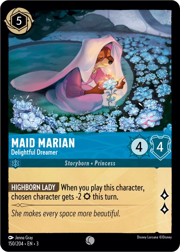 Maid Marian - Delightful Dreamer (150/204) [Into the Inklands] | Empire Gaming NC