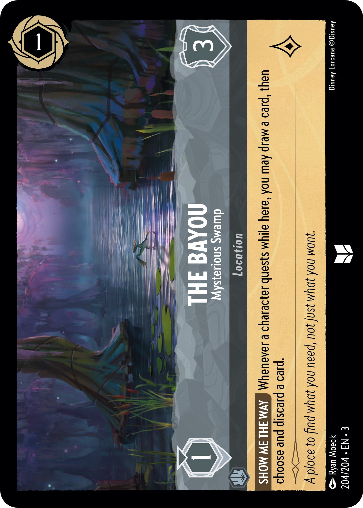 The Bayou - Mysterious Swamp (204/204) [Into the Inklands] | Empire Gaming NC
