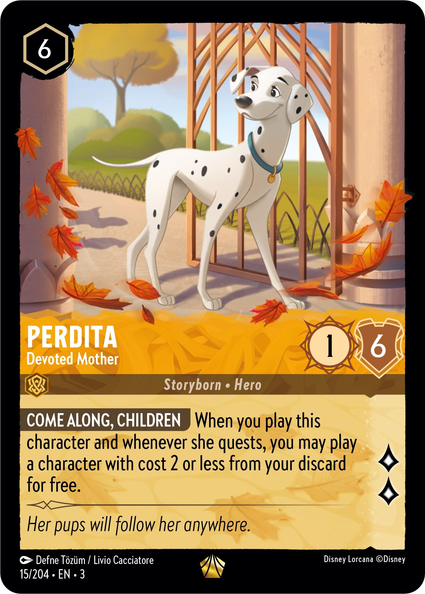 Perdita - Devoted Mother (15/204) [Into the Inklands] | Empire Gaming NC