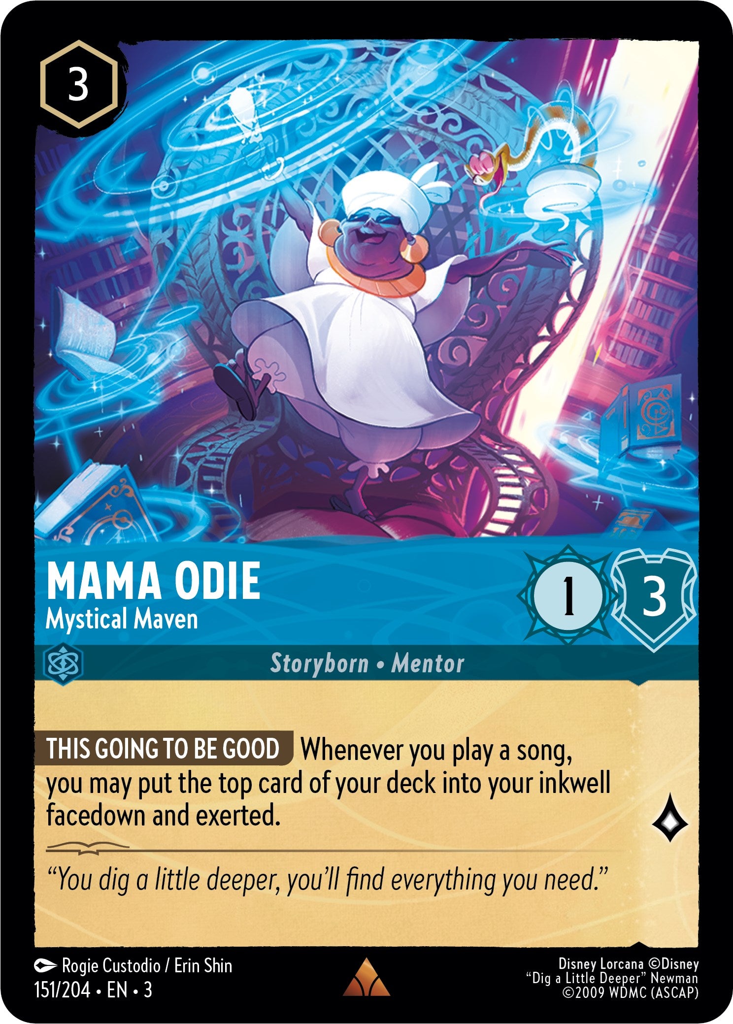 Mama Odie - Mystical Maven (151/204) [Into the Inklands] | Empire Gaming NC